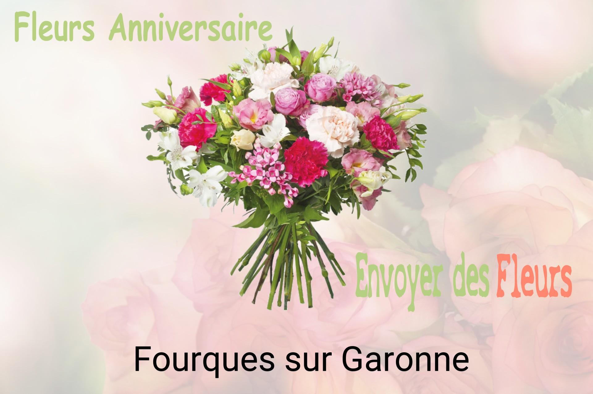 Bouquet de fleurs d’anniversaire livré à Fourques-sur-Garonne