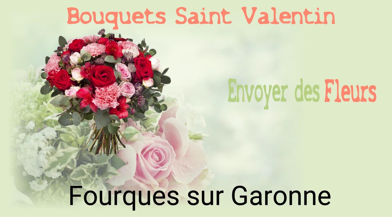 Roses de Saint-Valentin livrées à Fourques-sur-Garonne